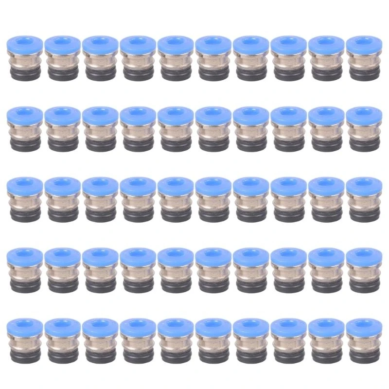10/20/50PCS ECAS04 Bowden Extruder Connector Embedded Collet Clips PTFE Head Pneumatic Head For VORON Drive Extruder