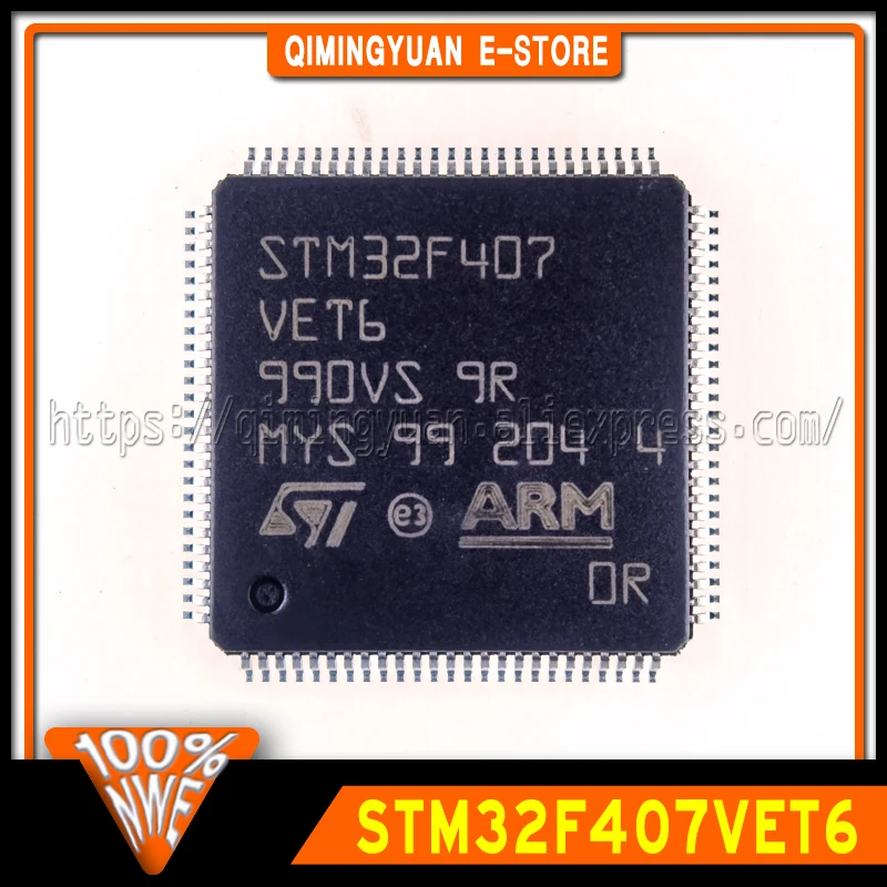 1~20PCS/LOT STM32F407VET6 STM32F407 QFP100 100% New Original in stock