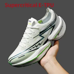 Zapatillas de correr de alta calidad para maratón, zapatillas de carretera ultraligeras de diseñador de marca, amortiguación EVA supercritica, antideslizante