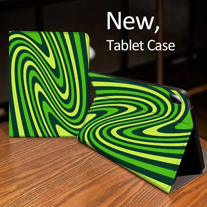 

Pink Swirl Spiral Pattern Case For Xiaomi Mi Redmi Pad 2 4 5 7S 6S 6 7 8 Plus SE Pro K 2025 inch 8.7 11 Tablet