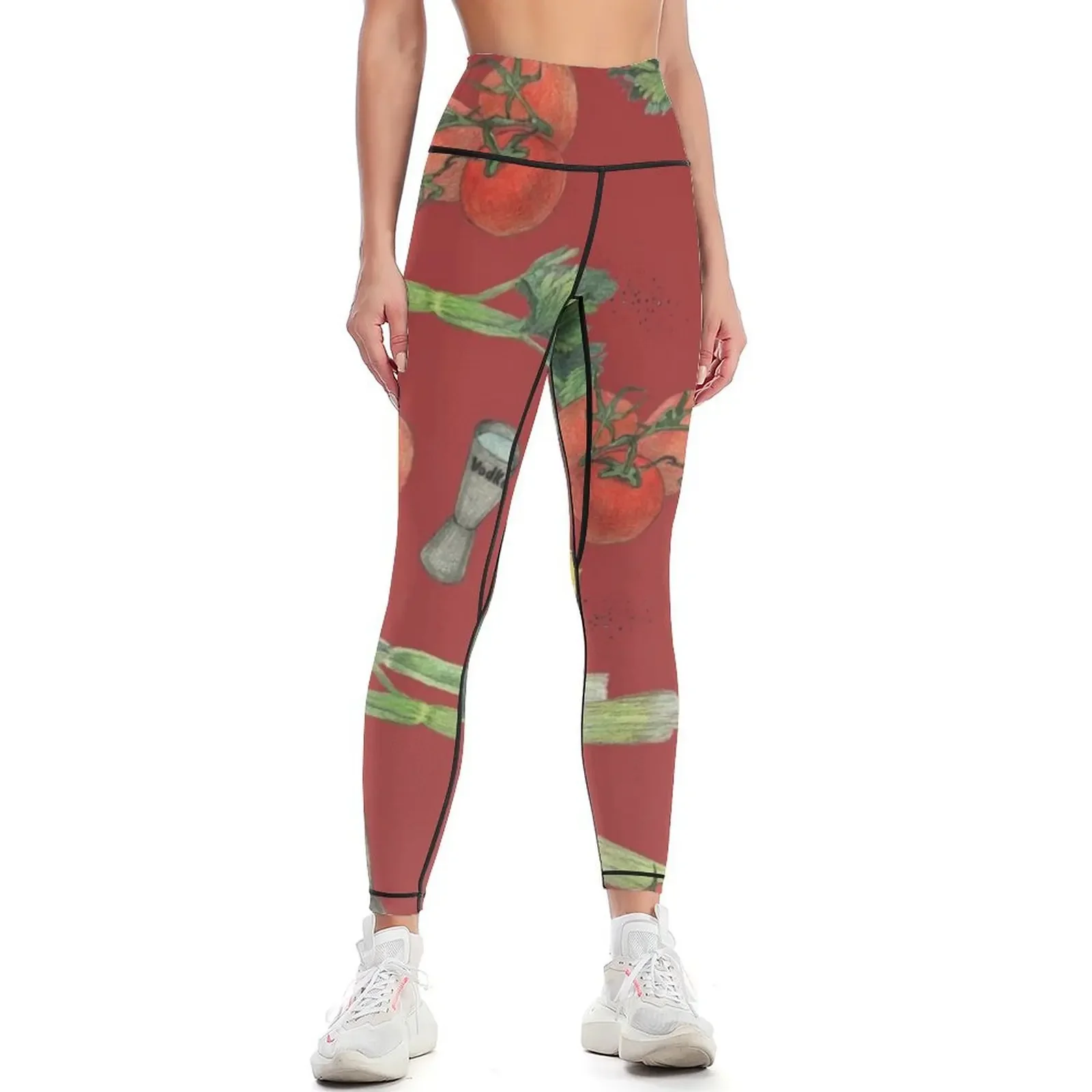 

bloody mary recipe Leggings jogging pants Women's sportswear sportswear gym sport legging Womens Leggings