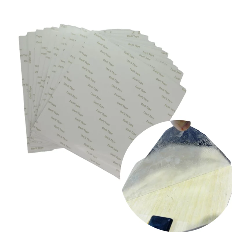 5/10 Pcs Tear-resistant Double-Sided Adhesive Paper Glue Sheet for Mounting Table Tennis Rubber Sheets on Ping Pong Blades