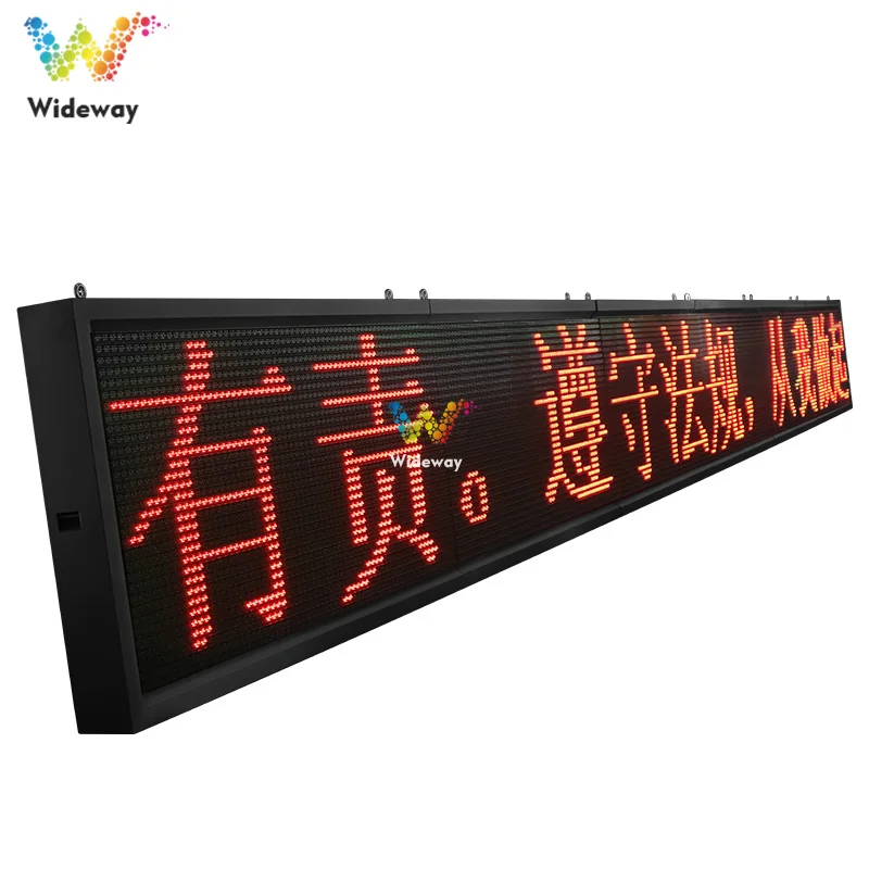 Expressway Full-Color LED Traffic Sign Board P10 P16 P31.25 Variable Message Display Board