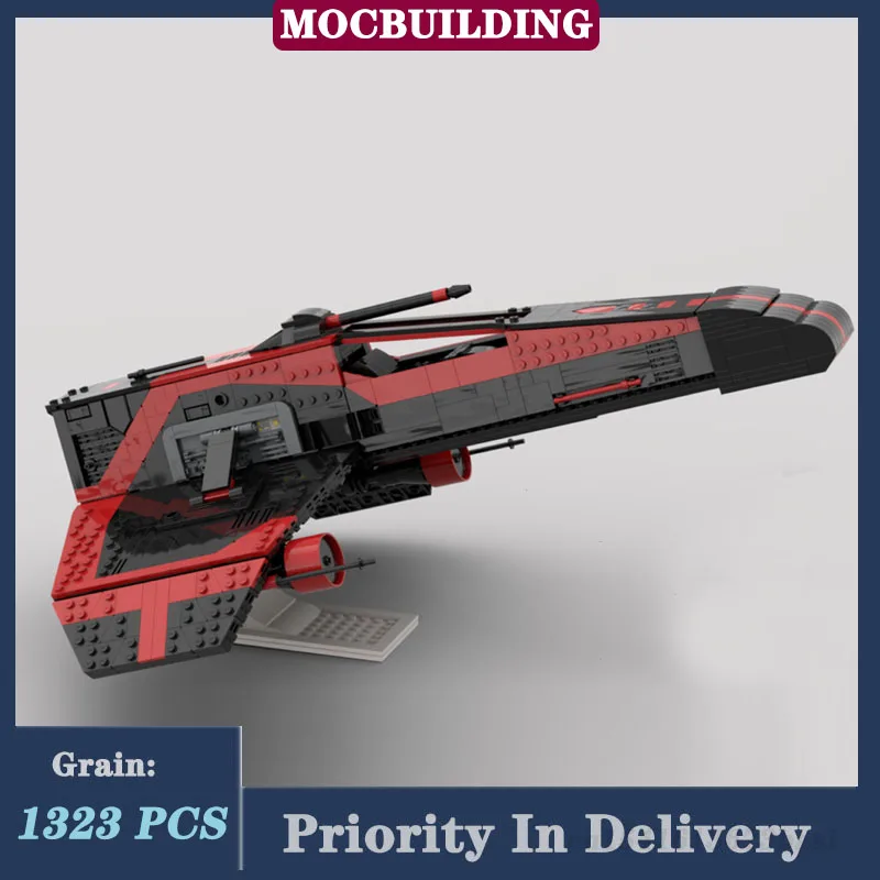 MOC Space Movie Wing Model Building Block Assembly Aircraft Collection Series Toy Gifts