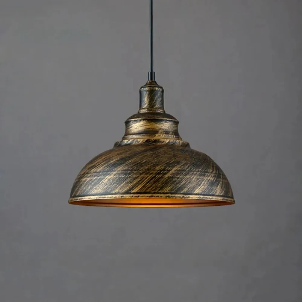 

Durable Vintage Pendant Light Loft Retro Industrial Hanging Lamp Ceiling Chandelier Lustre for Home Living Dining Room Decor E27