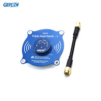 GEPRC Triple Feed Patch-1 5.8G 9.4 DBI Circular Polarized FPV Antenna conversion to 100 MHz RC Fatshark Skyzone FPV Goggle DIY