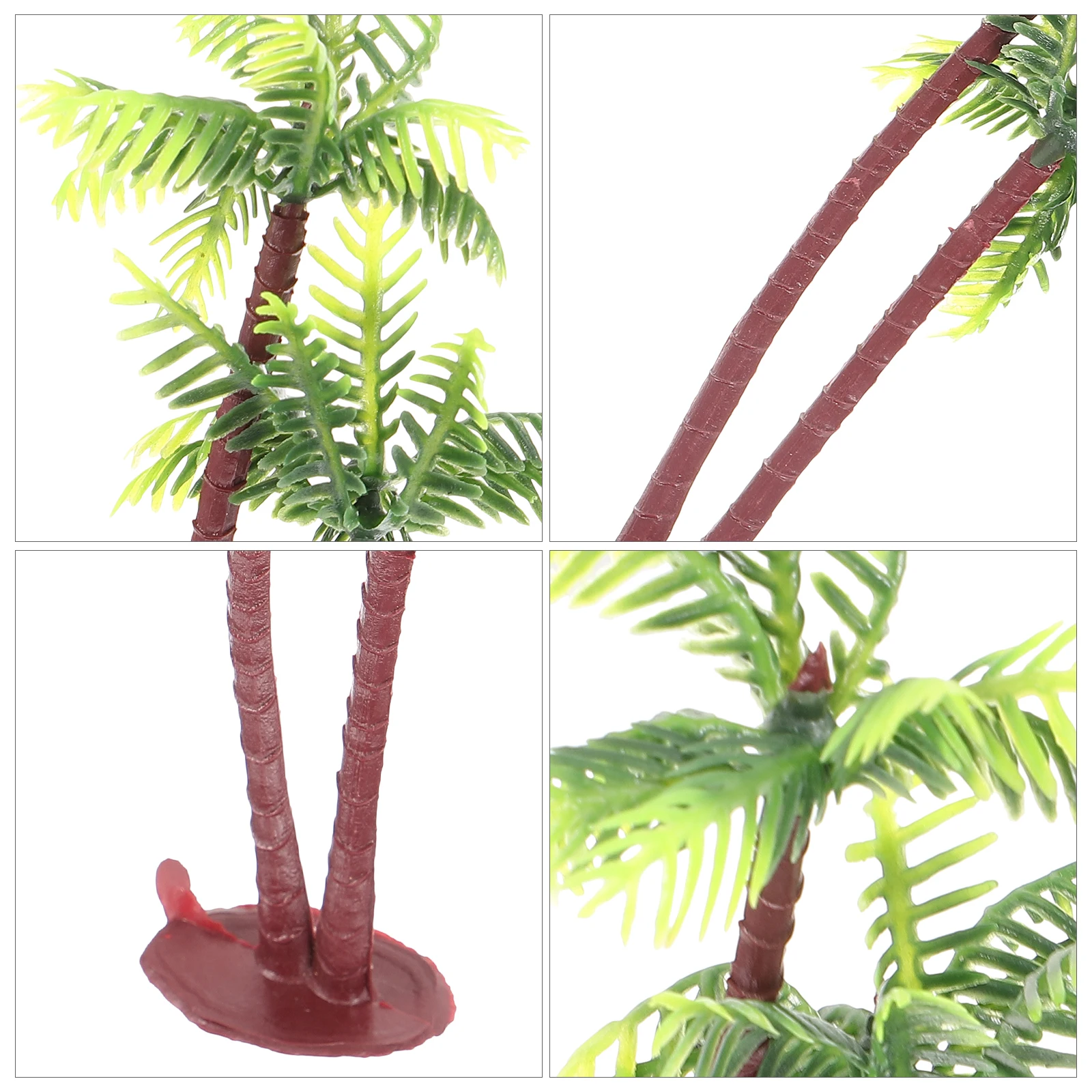 

Simulated Coconut Tree Decoration Office Paper Cups Garden Fake Palm Trees Mini