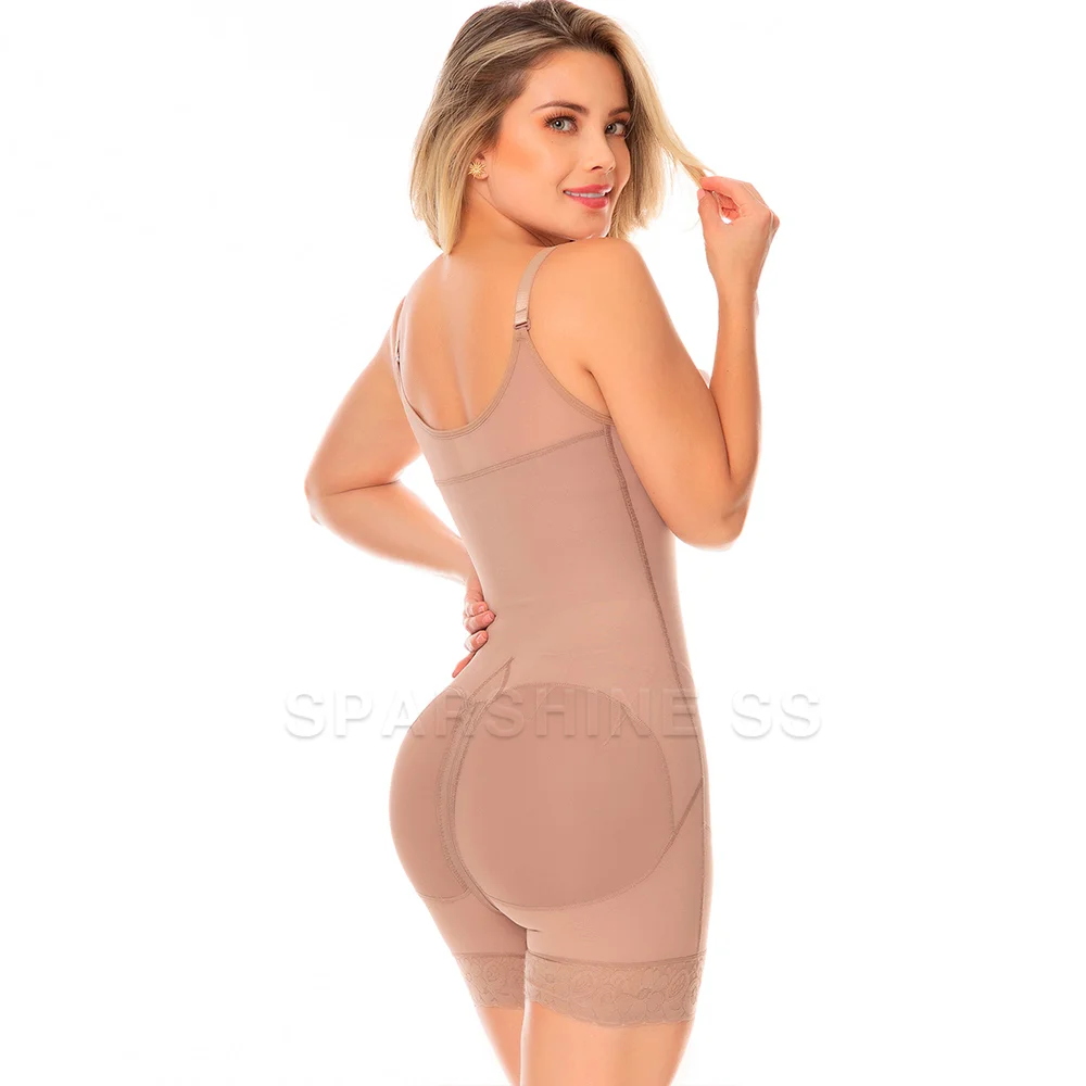 Women Shapewear with Front Zipper Open Bust Waist Trainer Butt Lifter High Waist Butt Lifter Slimming Shorts for Flattering Look