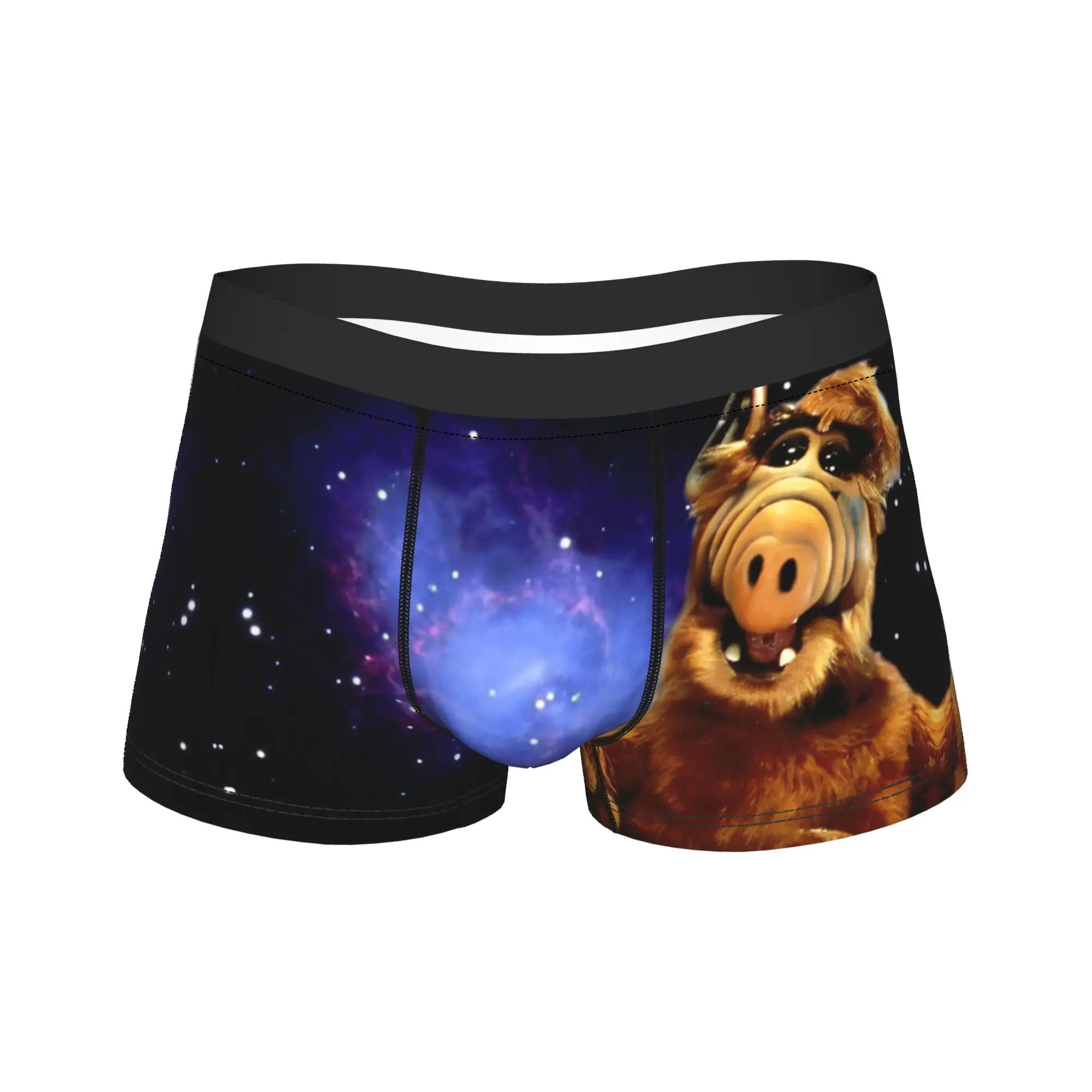 

Alf Thumbs Up Underwear Comfortable Underpants Pattern Boxer Brief For Males Pouch Oversize Boxershorts