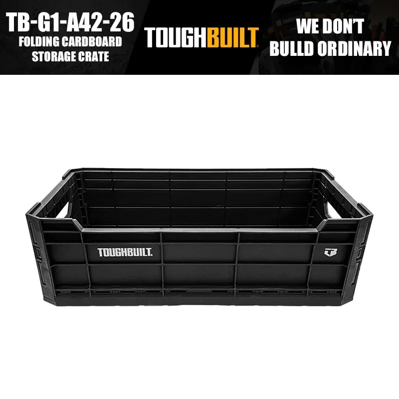 

ToughBuilt TB-G1-A42-26 Folding Cardboard Storage Crate Tools Packaging Box