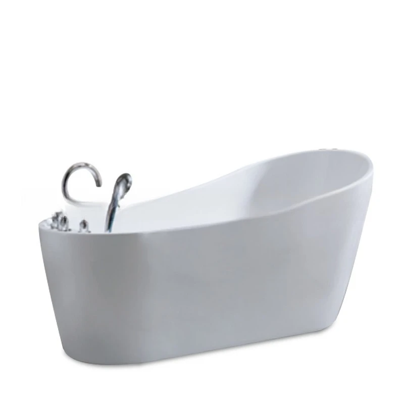 

All-in-one bathtub 8002 freestanding seamless all-in-one bathtub Acrylic hotel surf jacuzzi