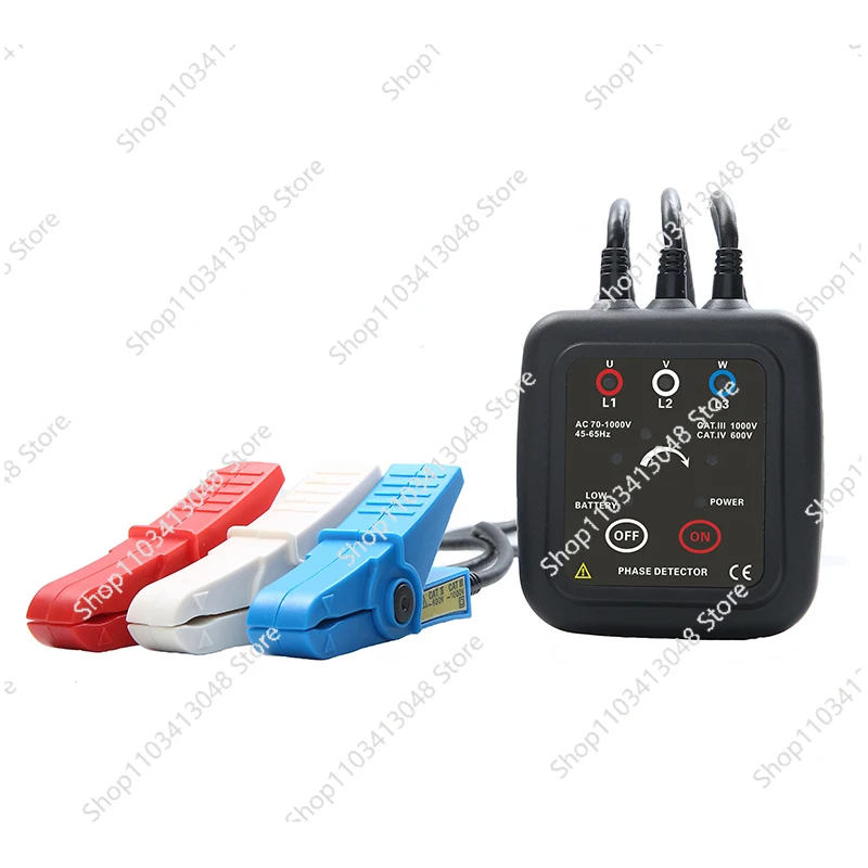 

ETCR1000C/ETCR1100D DC Line Power Failure Detection Non Contact Phase Sequence Detector