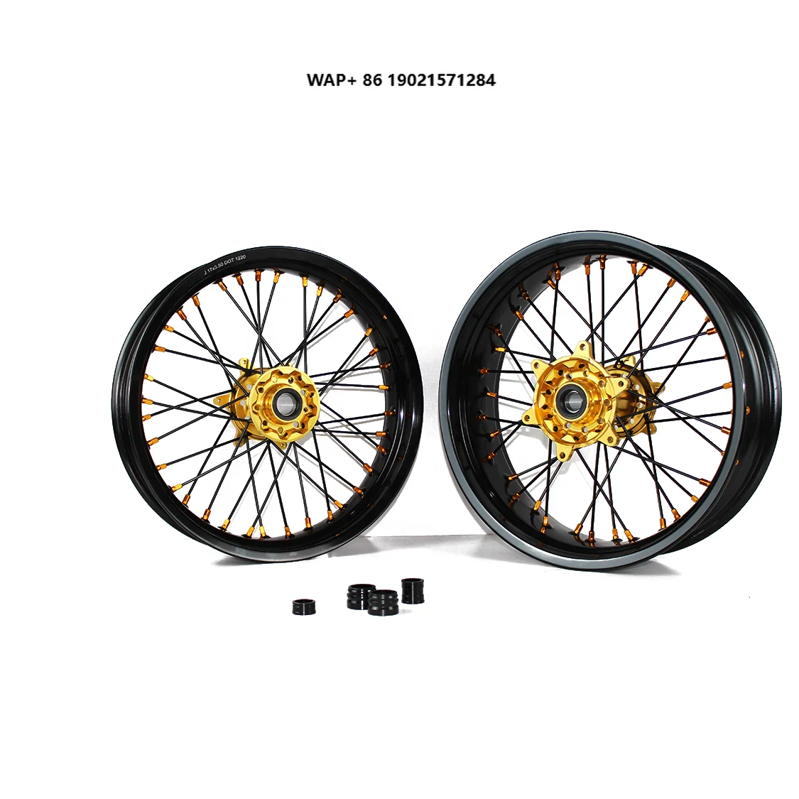 

2023 Factory Direct Supply Motorcycle Supermoto Wheel Set With High Quality
