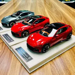 AT 1:18 FUV Purosangue Simulation Limited Edition Resin Metal Static Car Model Toy Gift