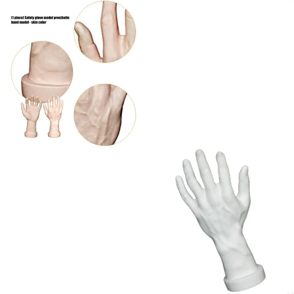 

Профессиональный дисплей для ювелирных изделий, ручная модель с гибкой текстурой ПВХ, водонепроницаемые поверхности, портативный