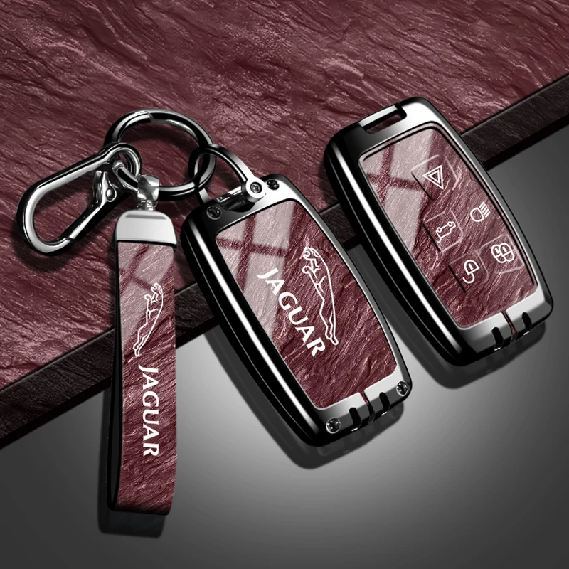 Anti‑Scratch Car Smart Remote Key Case Shell Cover Holder For Jaguar XF XJ-S XJ-6 X-Type XE S-Type F-PACE F-Type XK8 XK XKR XFR - view 3