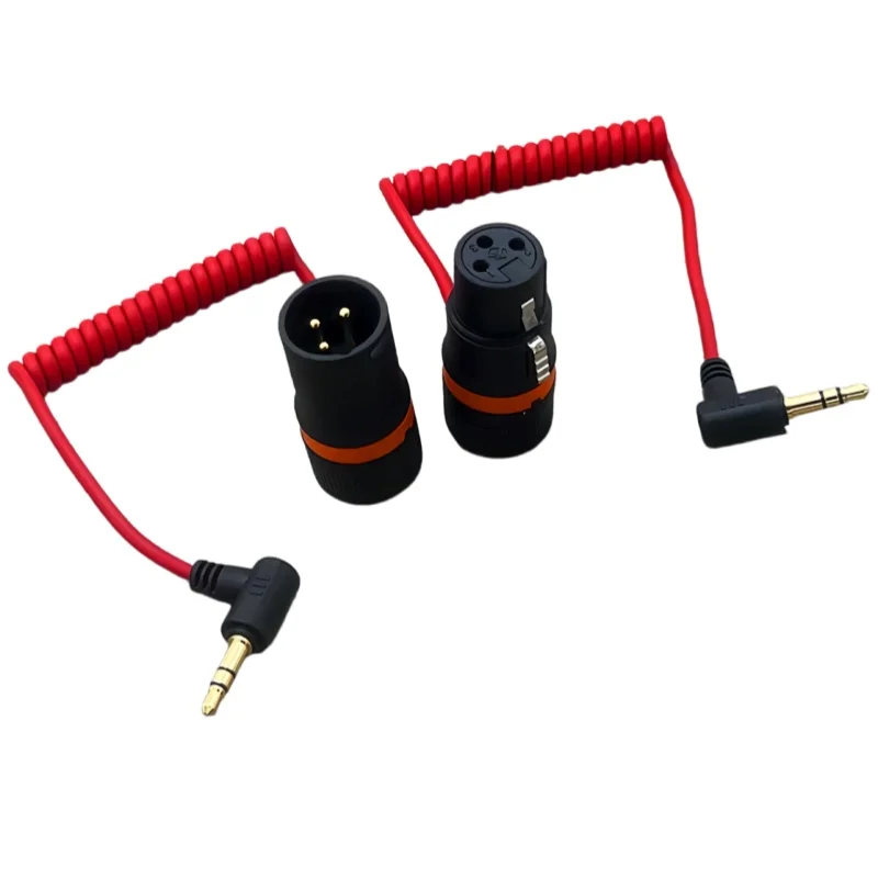 Suitable for Boyarod wireless microphone Burt's Bee 3.5 to Canon xlr mixer sound Canon microphone cable