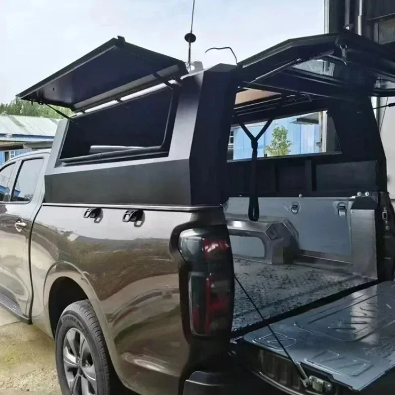 KQX Aluminum Alloy Hardtop Pickup Truck Canopy Durable High Roof