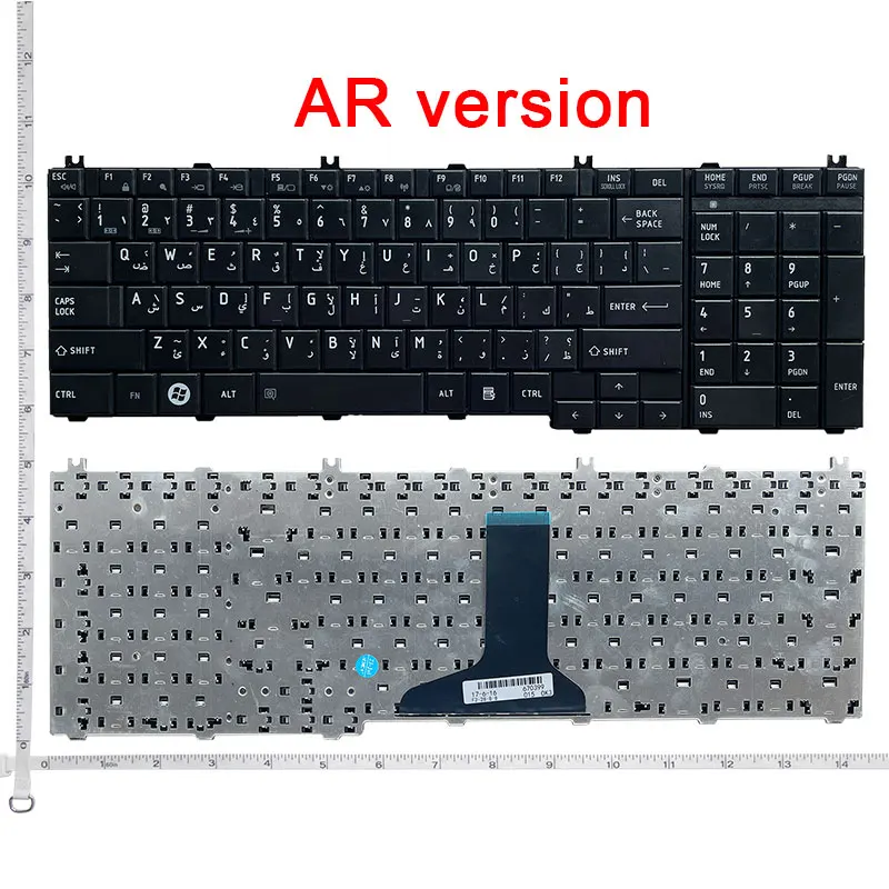米国/英国/RU/SP/FR/BE/AR/JP/BR ノートパソコンのキーボード東芝