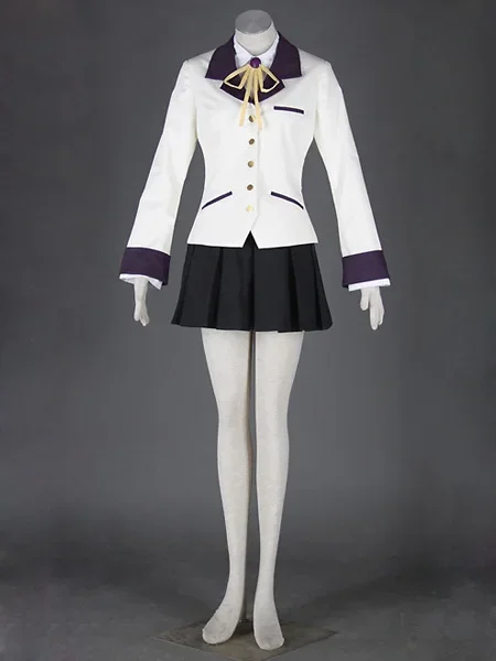 Anime anjo bate tachibana kanade cosplay uniforme terno moda feminina meninas trajes de halloween feitos sob encomenda