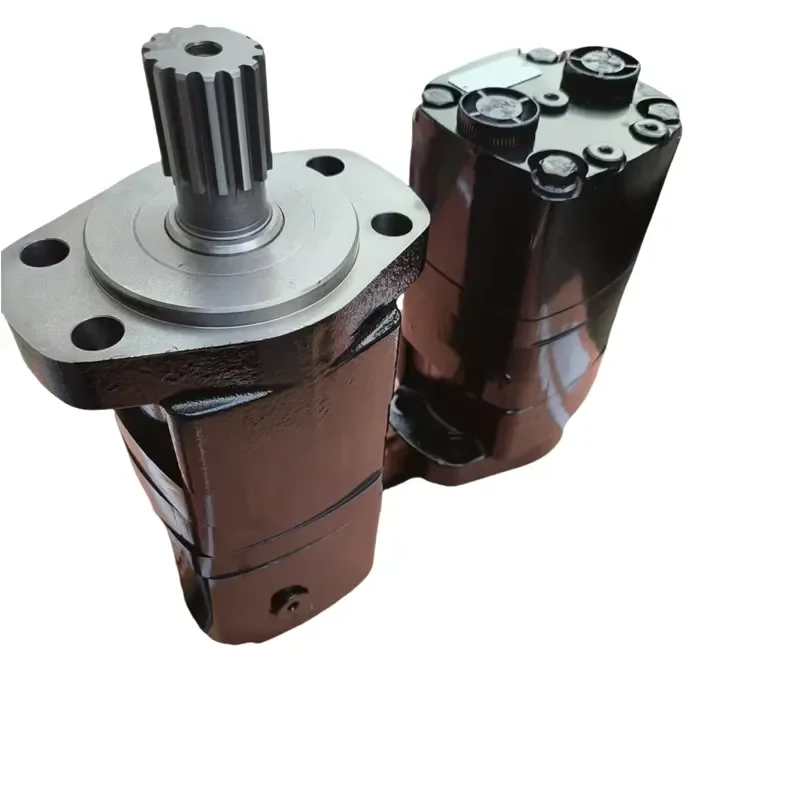2-160AB6D-E Low Speed High Torque Cycloid Motor Ideal Replacement Motor for Farm Tractor and Grass Cutter Hydraulic Drive