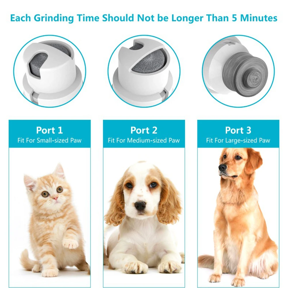 

Electric Pet Nail Electric Pet Nail Trimmer Electric Pet Nail Clipper Electric Dog