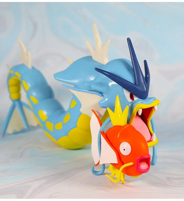 Official WCT US Version Magikarp Gyarados Articulated Figure Pokemon Collectible Model Toy - view 2