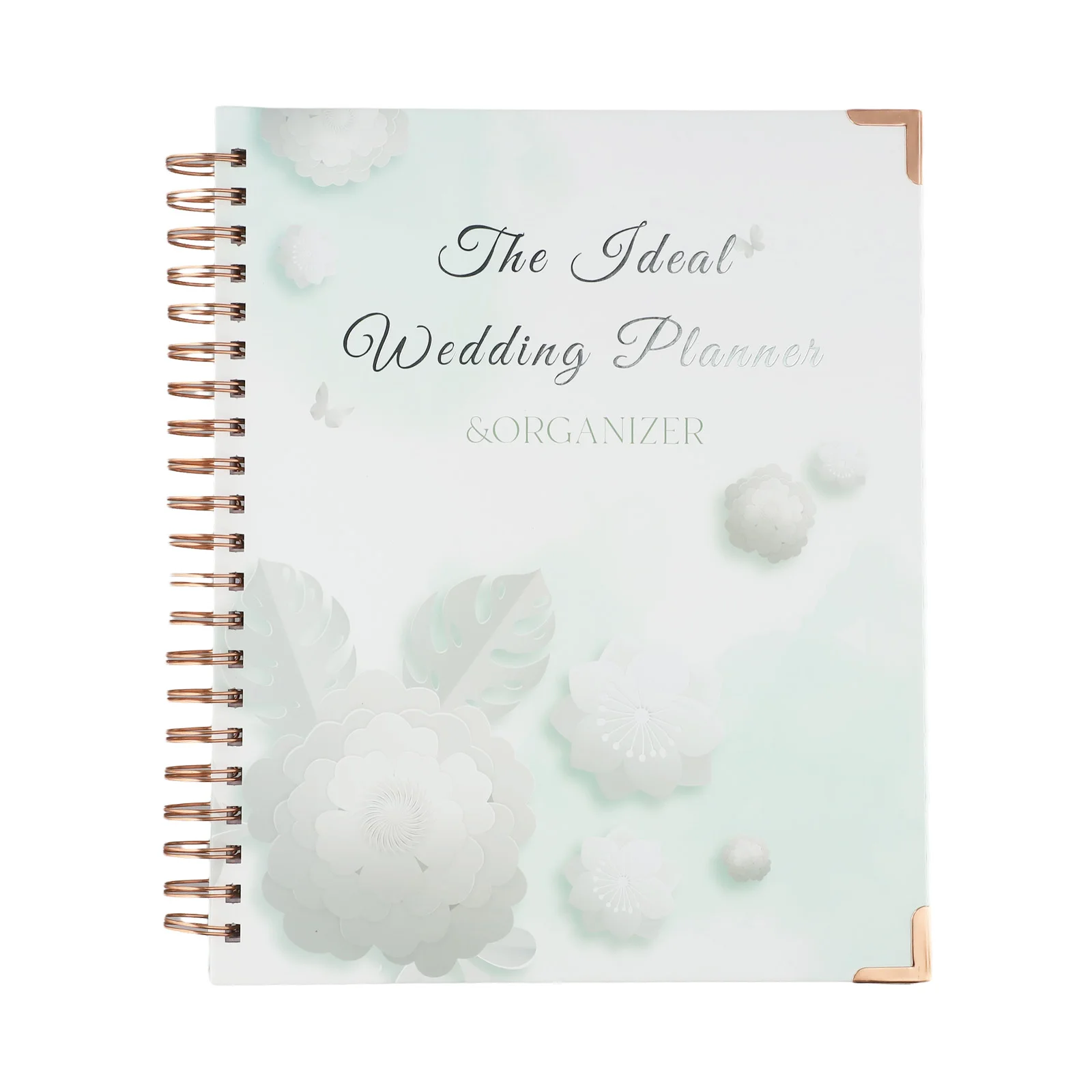 العد التنازلي لمدة 12 شهرًا، مخطط الكل في واحد لتخطيط دش الزفاف، أوراق عمل للميزانية، أقسام قابلة للتخصيص، خطط أرضية