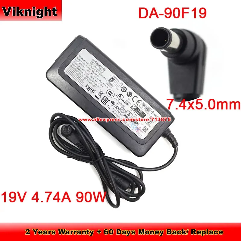 19V 4.74A 90W AC Adapter DA-90F19 NB-90A19 NB-90B19 FSP090-DMBF1 DA-90C19 DA-90J19 with 5.5X2.5mm 7.4X5.0mm