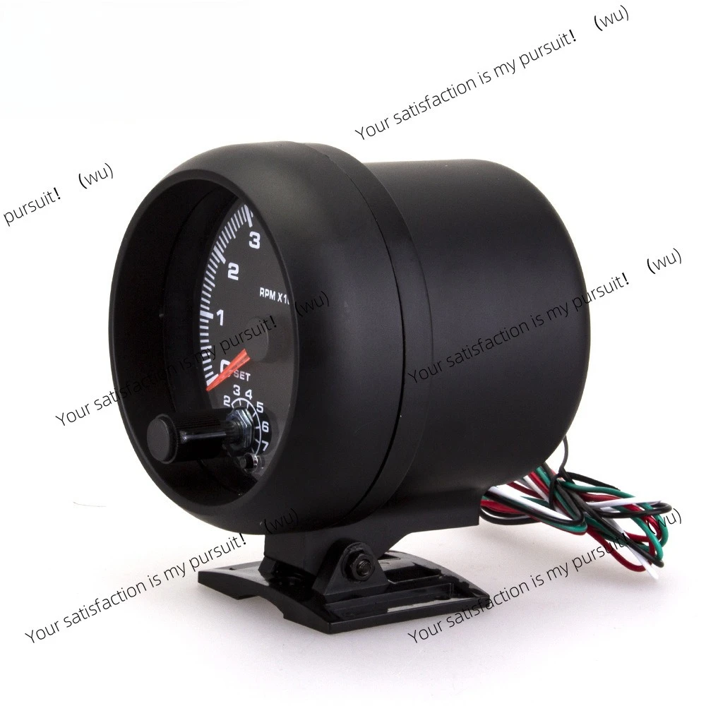 12V Automotive General Blu-ray Pointer Tachometer Tachometer Automotive Retrofit Tachometer