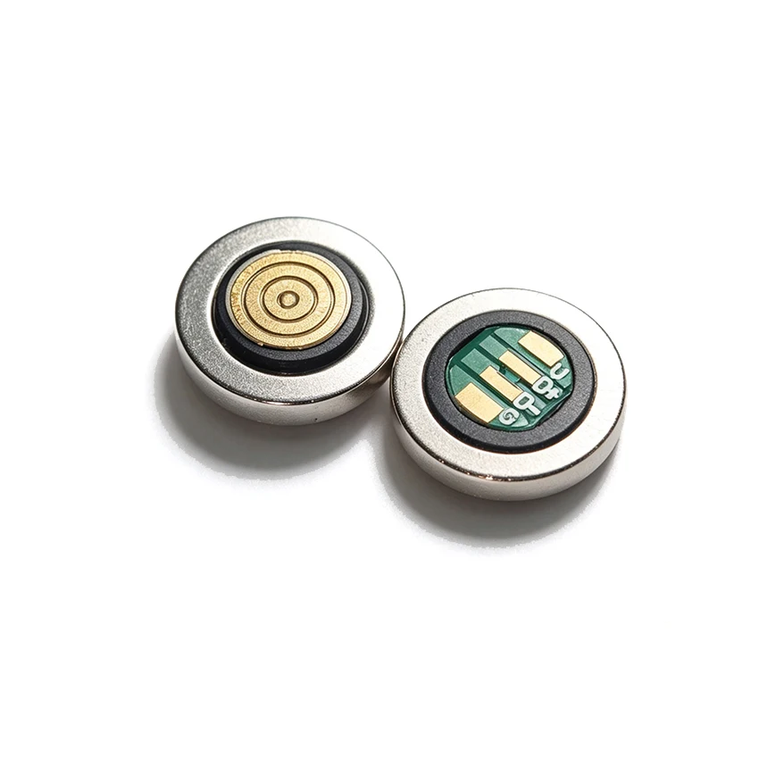 5pcs 4-Core Soldering Wire Round Magnetic Male For Type C Micro Magnet Connector Replacement Parts Mobile Phone Plug Adapter