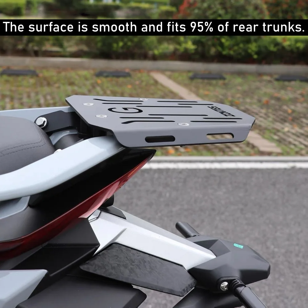 For the ZONTES 368G, after installing the accessories, the rear shelf rear box bottom plate is an integrated rear shelf.
