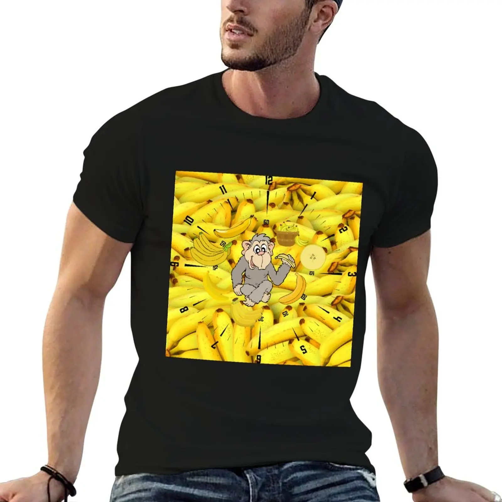

banana muncher T-Shirt printed t shirts for man t shirt man plain men t shirt cotton 100% T-shirt