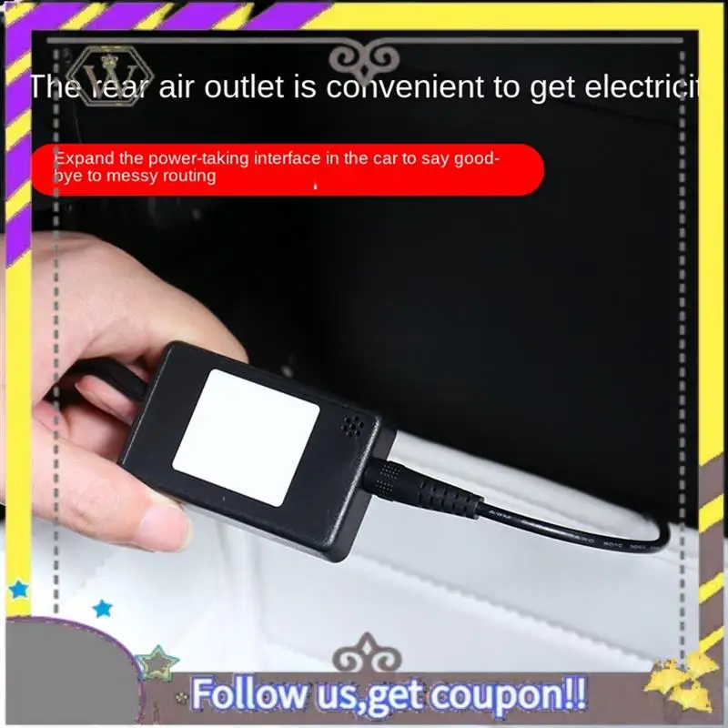 ABXV-For Tesla Model 3 / Y Ambient Light Acc Power Plug Lossless Wire Harness Interior Decoration Modification Accessories Compo view 3
