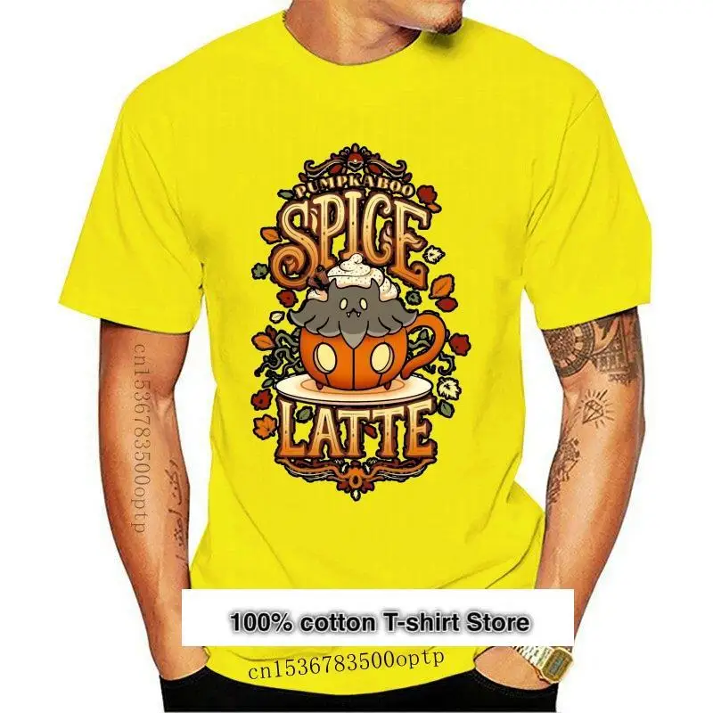 

Camiseta vegana Pumpkaboo Spice Latte para hombre y mujer, camiseta de The Spooky, nueva