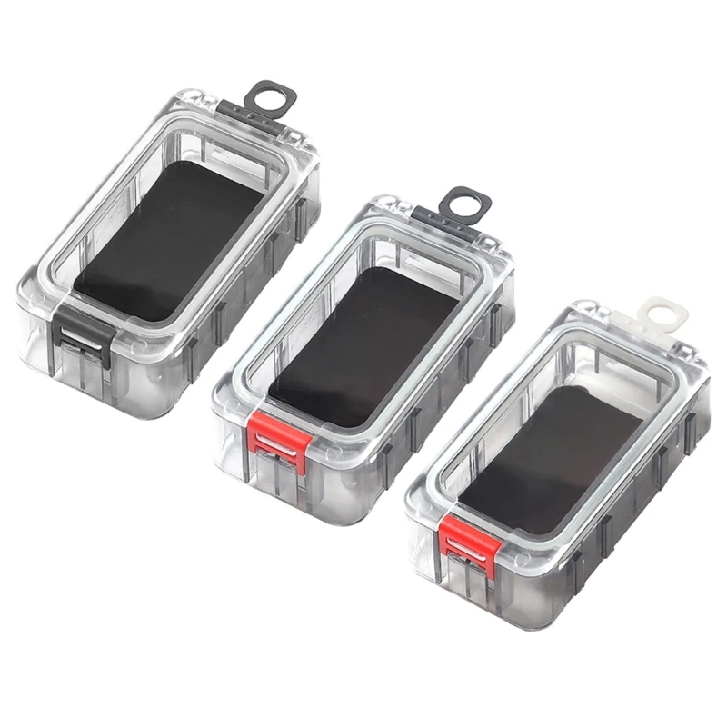 Tackle Box For Fishing Portable Fishing Tackle Storage Box Water Resistant Magnetic Luminous Tackle Box For Fishing Lure