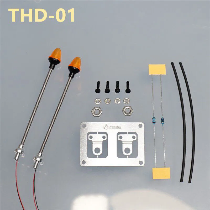 Plastic Width Indicator Light spring Lamp for Tamiya 1/14 RC Truck for SCANIA 770S R620 for Volvo for ACTROS 3363 Accessories