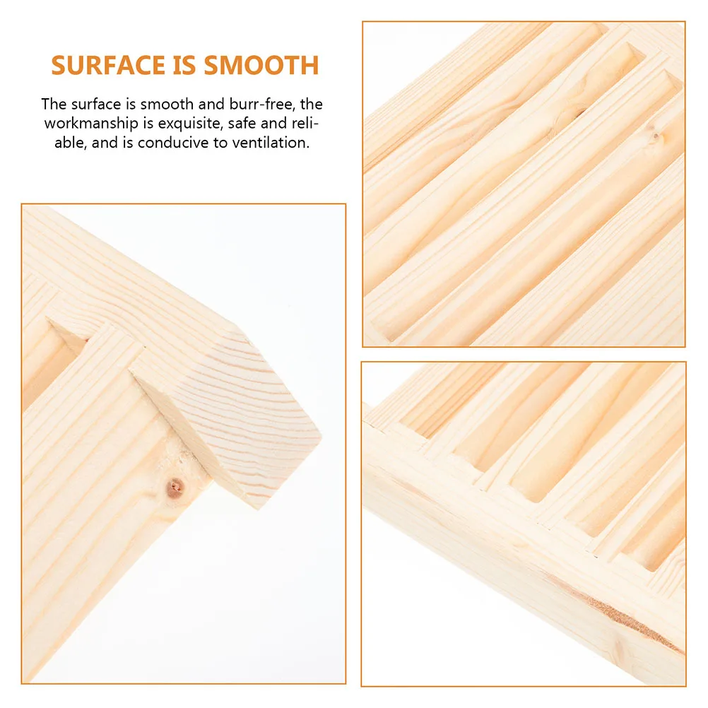 

1 set Wooden Sauna Ventilation Blinds Heat Resistant Air Vent Grille Humidity Proof Ventilation Panels for Sauna Room