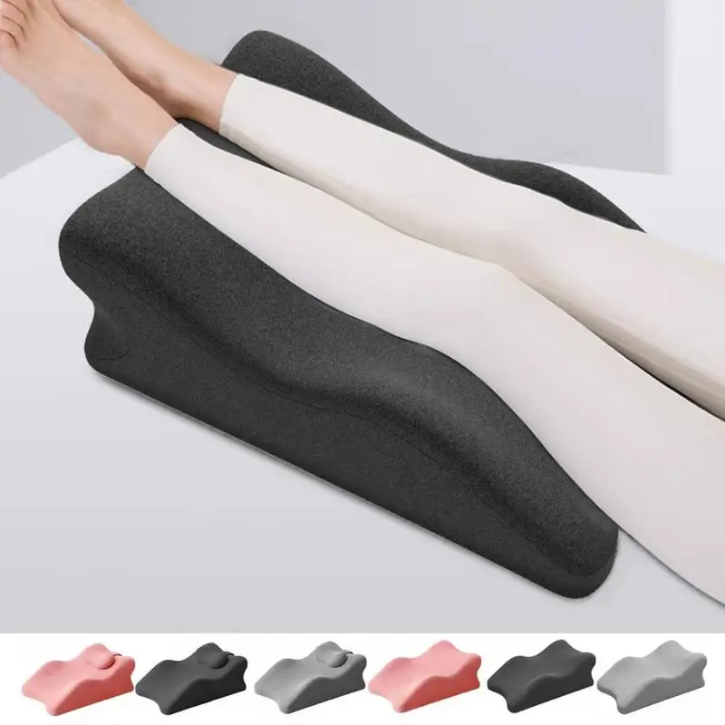 Leg Elevation Pillow Supportive Bed Wedge Supportive Bed Wedge Ergonomic Knee Wedge Pillow Portable Comfort Knee Pillow For