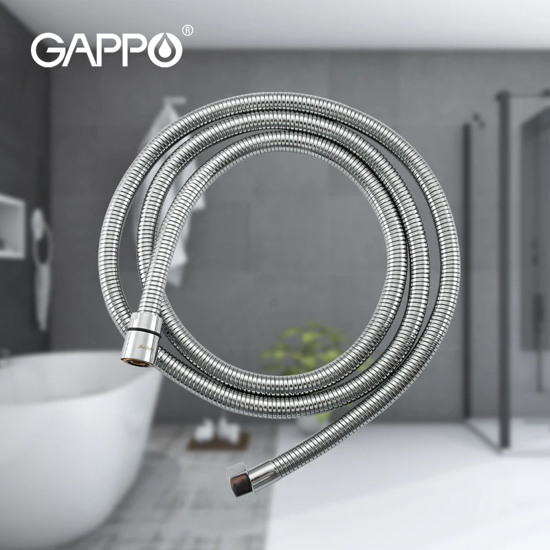 GAPPO Bathroom Shower Hose 180cm Shower Nozzle Rain Connection Pipe Shower Accessories