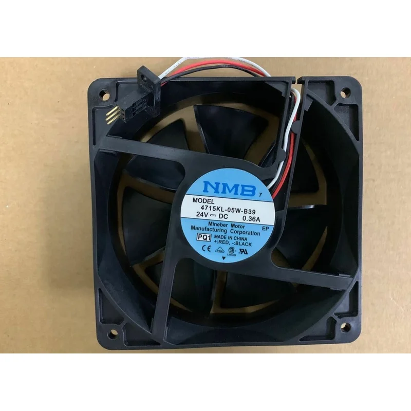 MY For NMB 4715KL-05W-B39 24V 0.36A FANUC system cooling fan three-pin plug