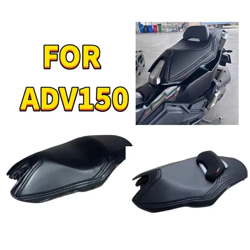New Custom Cushion Soft Seat Cover Thickening and softening Lumbar support FOR SYM HUSKY ADV150 ADV 150 ADX125
