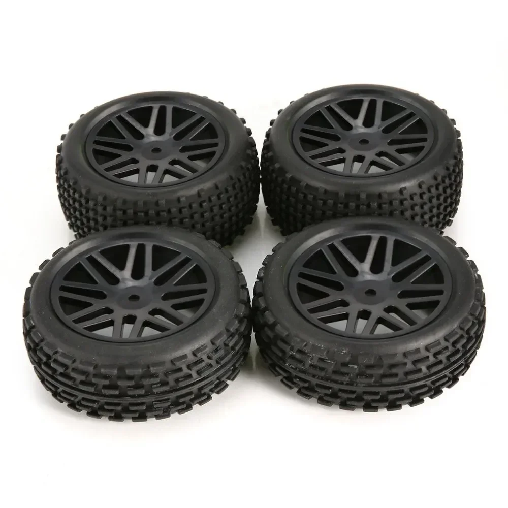 4 pz 86mm pneumatici pneumatico ruota per Wltoys 144001 124019 104001 RC auto aggiornamento parti 1/10 1/12 1/14 scala fuoristrada Buggy