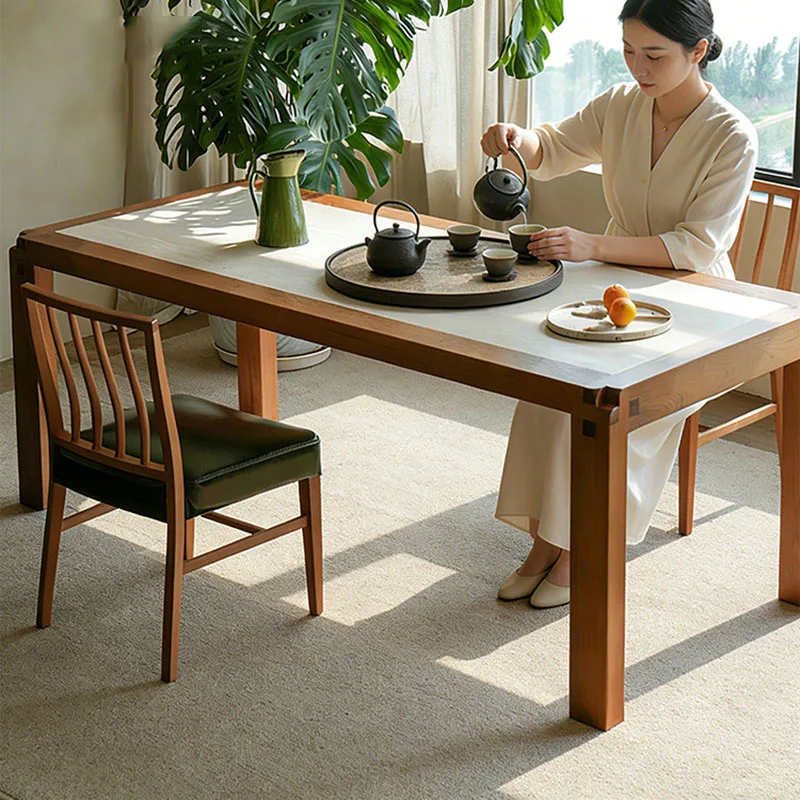 Terrace Children Dining Table Lounge Coffee Restaurant Chairs Dining Table Study Balcony Mesas De Comedor Living Room Furniture