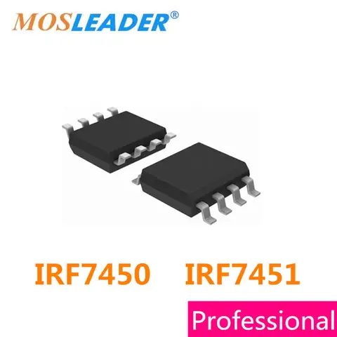 IRF7450 IRF7451 SOP8 100PCS IRF7450PBF IRF7451PBF N-Ch Bulk new High quality SMPS MOSFET IRF7450TRPBF IRF7451TRPBF