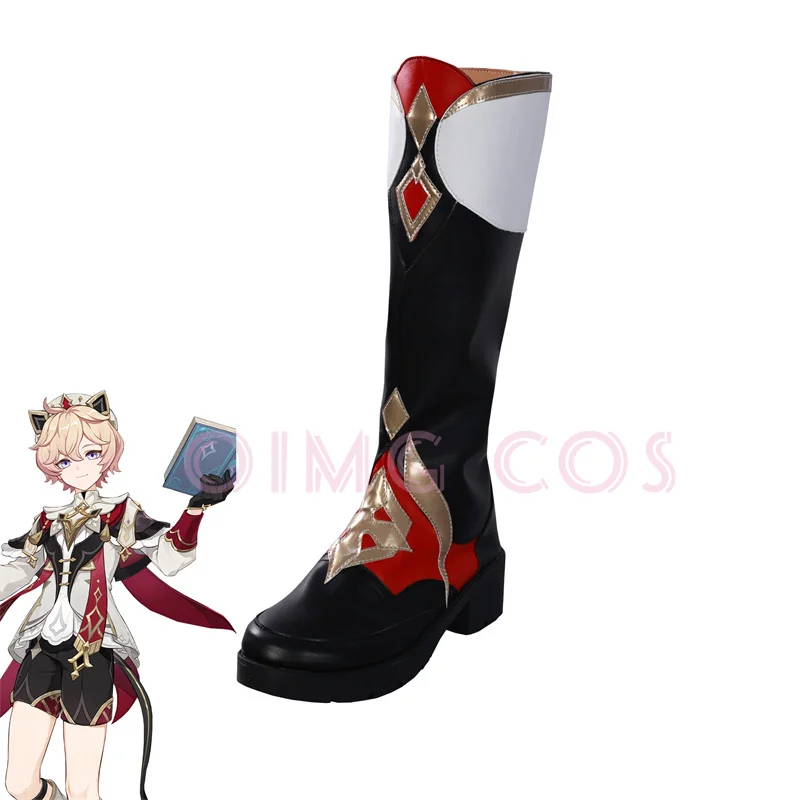 

Dahlia Cosplay Shoes Chinese Style Anime Halloween for Genshin Impact Women Game