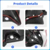 CFMOTO 450SR 450SRS 450SS 수정 된 두꺼운 앞 유리 디플렉터 새로운 스포츠 앞 유리 오토바이 액세서리 5