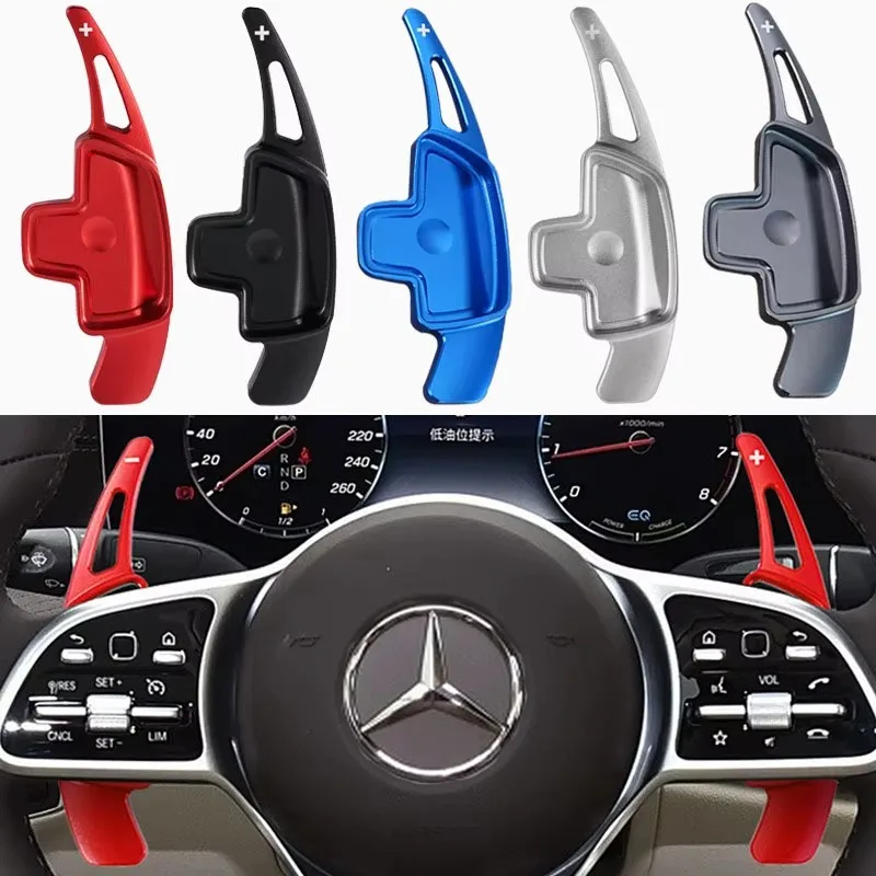 

Aluminum Paddle Shift Extension Shifters for Mercedes Benz A B C E CLA CLS GLA GLC GLE S Class W176 W205 W213 W222 DSG