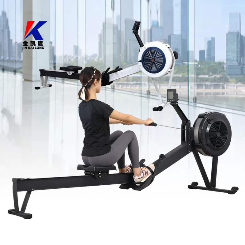 Air Rower Factory Direct Sale Commercial Gym Fitness Equipment Cardio Training Magnetic for Home Exercise Rowing Machine