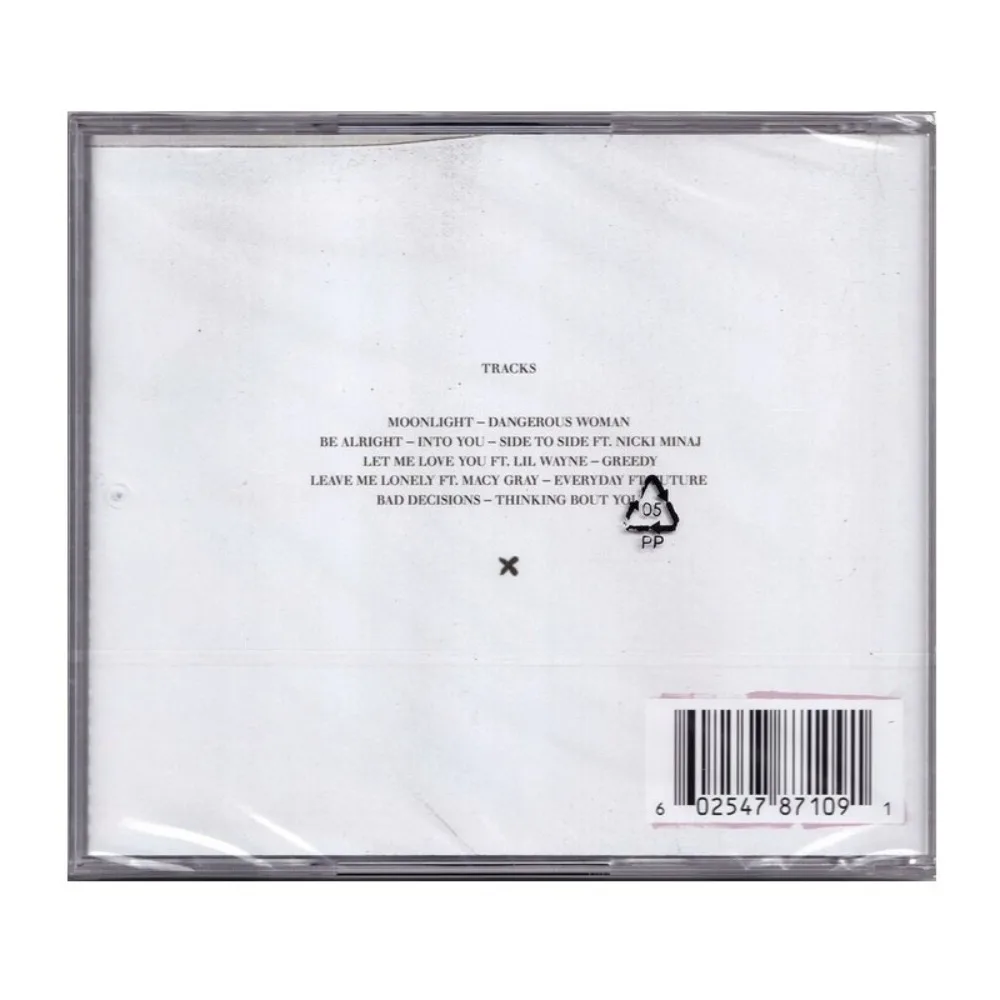 Ariana Grande Dangerous Woman European Version CD - Powerful Vocal Pop Album for Fans & Collection